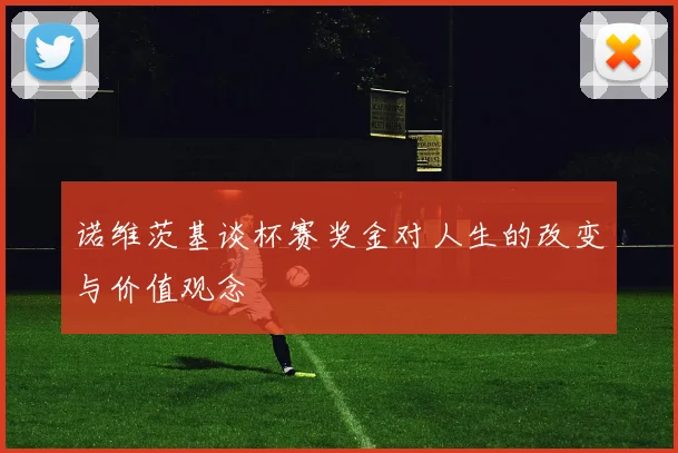 诺维茨基谈杯赛奖金对人生的改变与价值观念